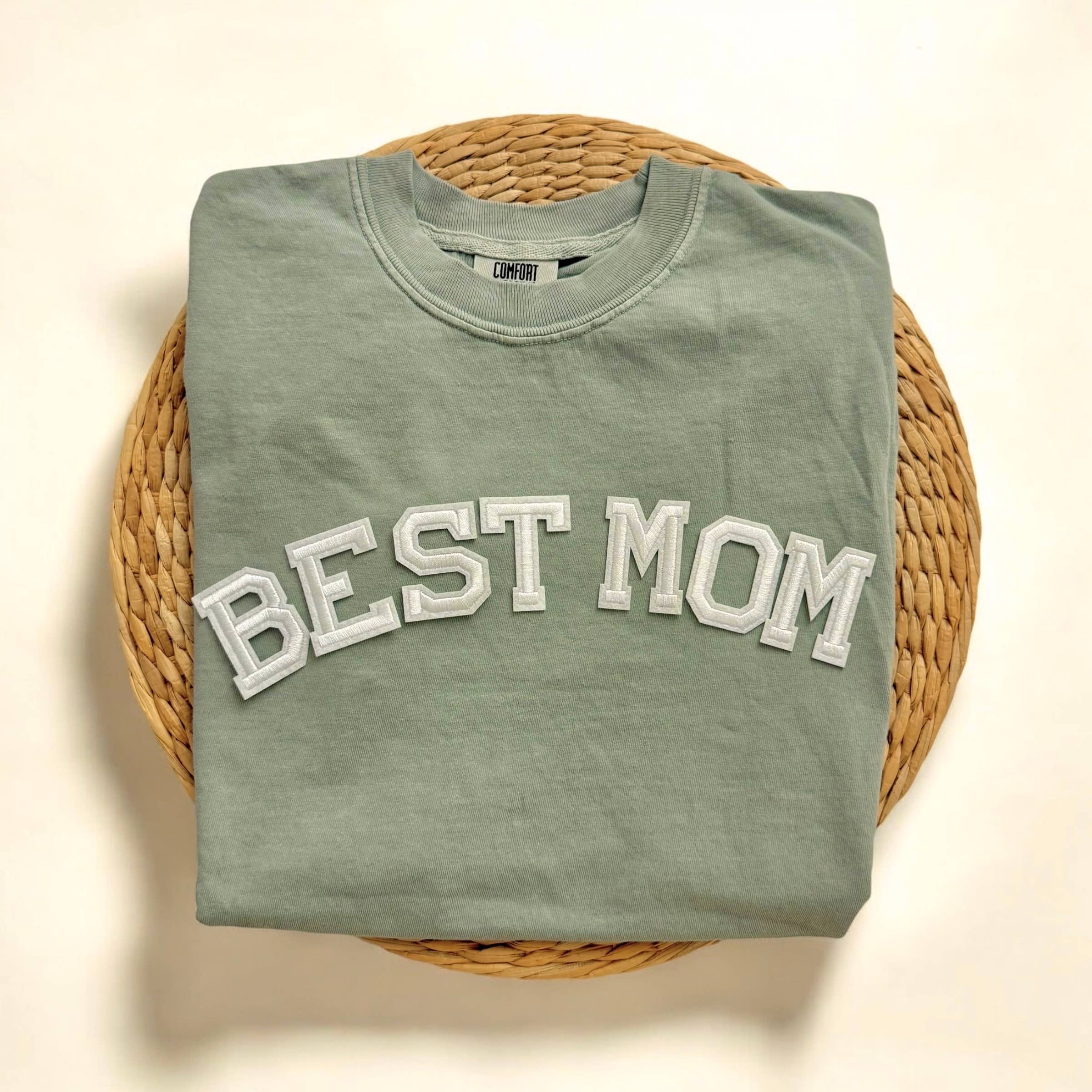 Comfort Colors Best Mom Shirt, Mother’S Day Gift Ideas