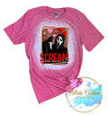 Valentine's Horror Movie - Scream You Are It Bleached Tee