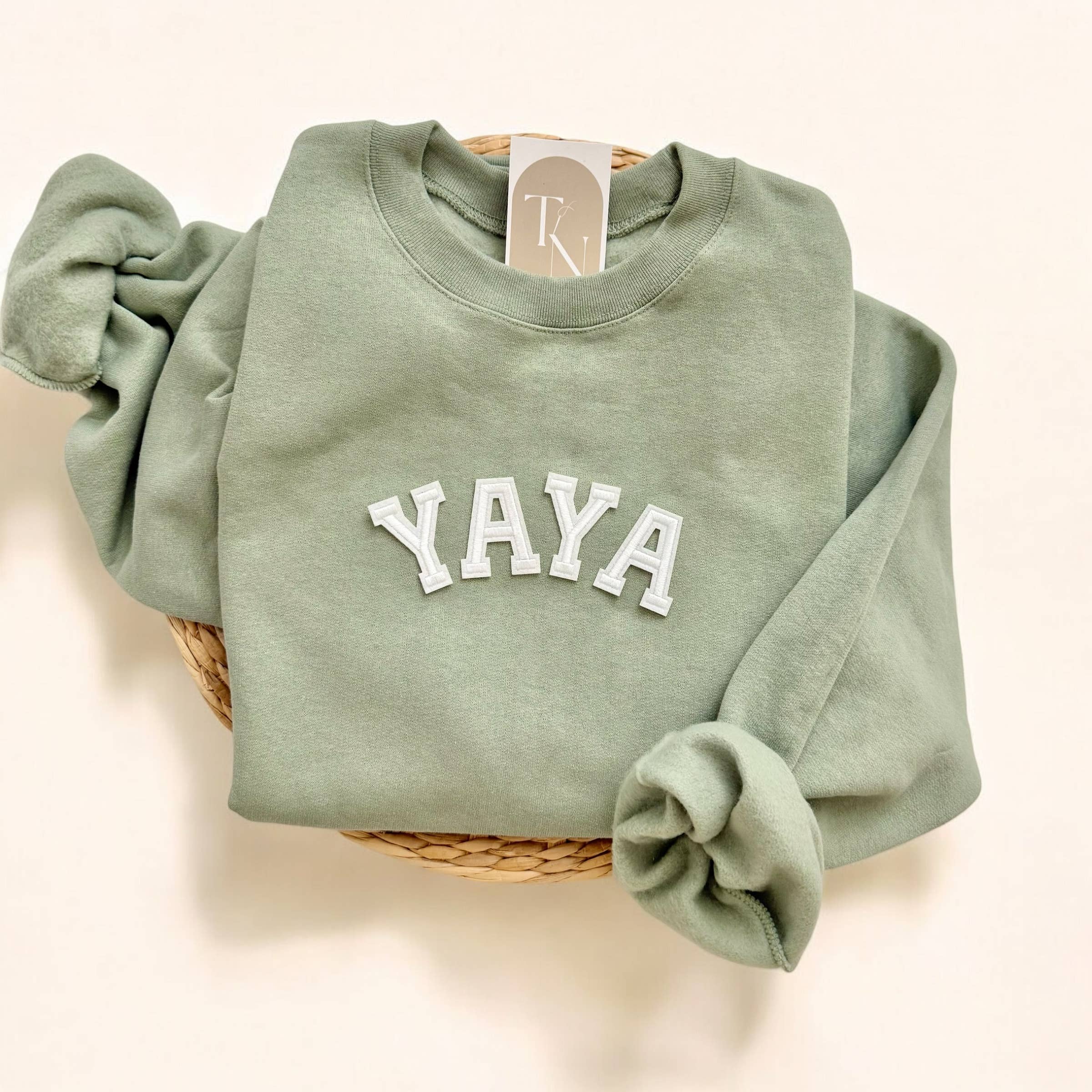 Yaya Sweatshirt, Grandma Sweatshirts