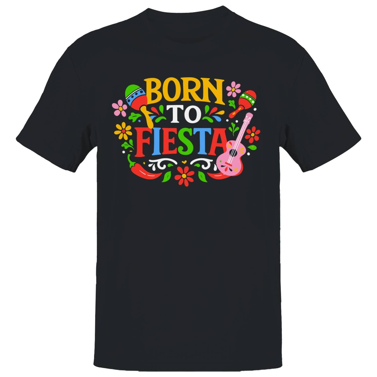 Born To Fiesta Mexican Party Men's T-Shirt