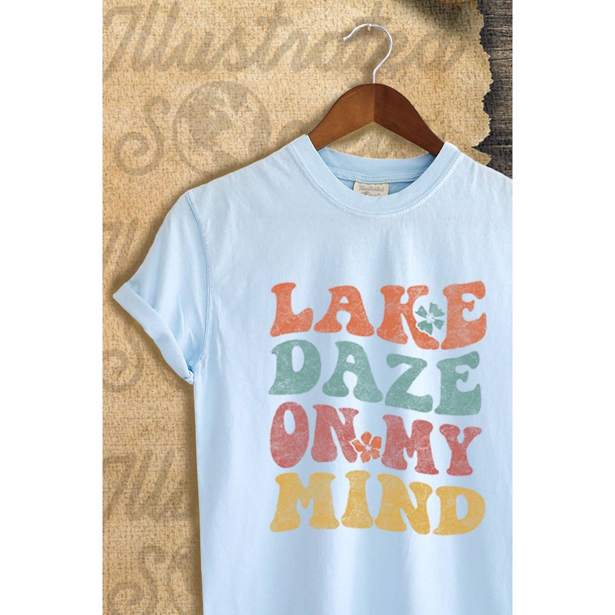 Lake Daze On My Mine Vintage Graphic  Tee