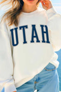 Utah Puff Graphic Brushed Sweatshirts