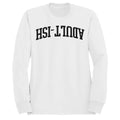 Adult-Ish Vintage Arched Lettering Women's Sweatshirt
