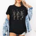 Dancing Cowboy Skeletons, Halloween Bats, Tshirt