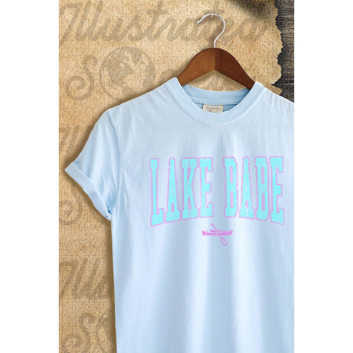Lake Babe Vintage Graphic  Tee