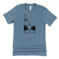 Idaho State Road Mountain Graphic Tee 019