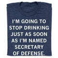 Secretary of Defense Drinking
