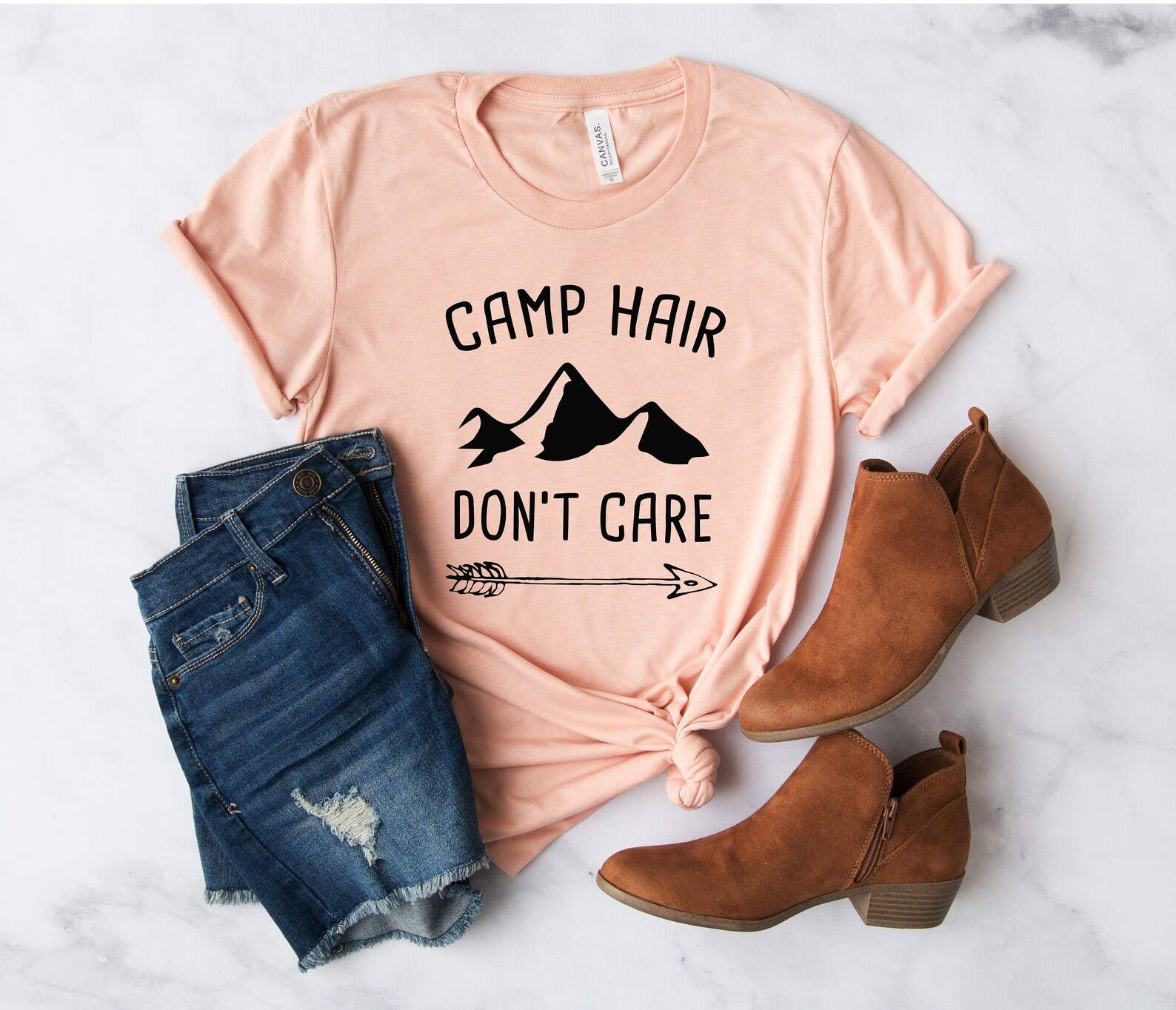 Camp Hair Don't Care T-Shirt