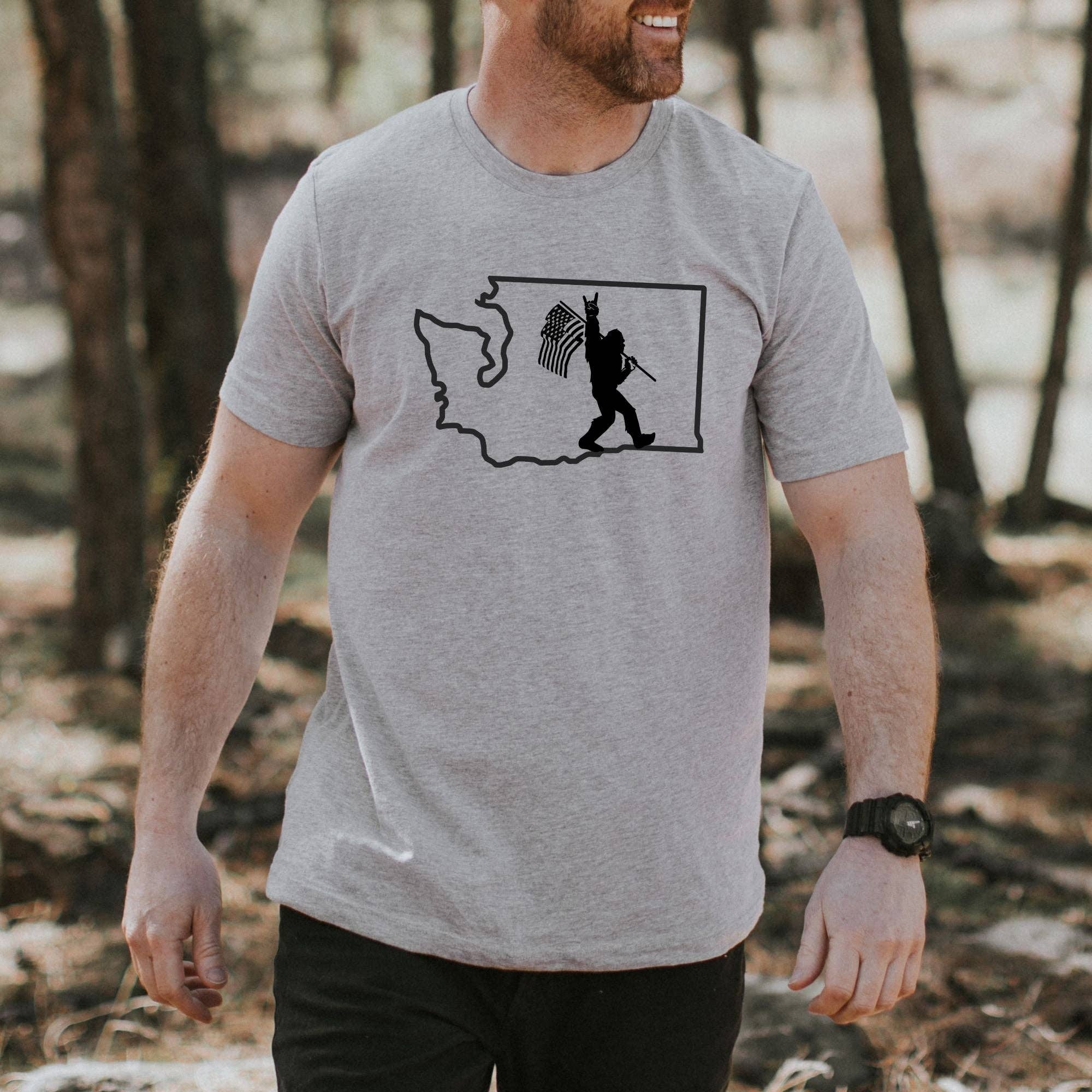 Washington Bigfoot Graphic Tee183(Dtf)