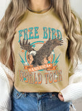 Free Bird World Tour Graphic Tshirts