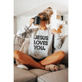 Jesus Loves You Vintage  Graphic Sweatshirts