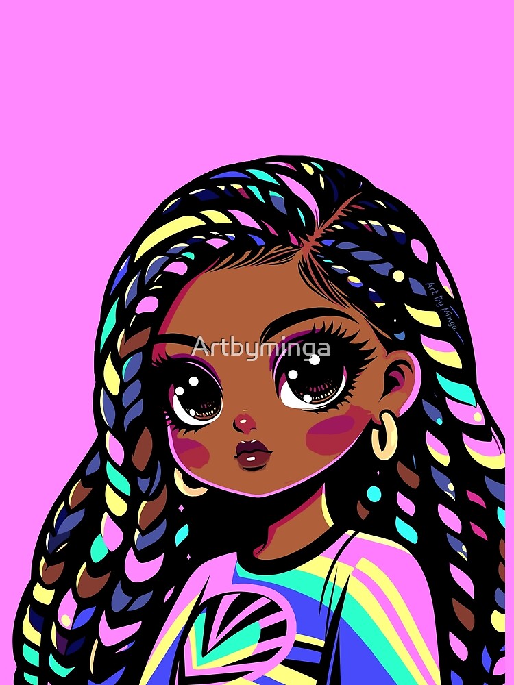 Art By Minga Kawaii Girl Chy'Anne by Artbyminga