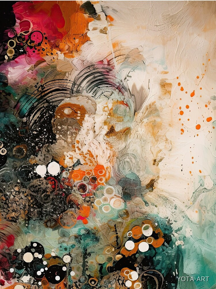 Modern Boho Art. Mesmerising Bohemian Art Painting. 11 by YOTA-ART