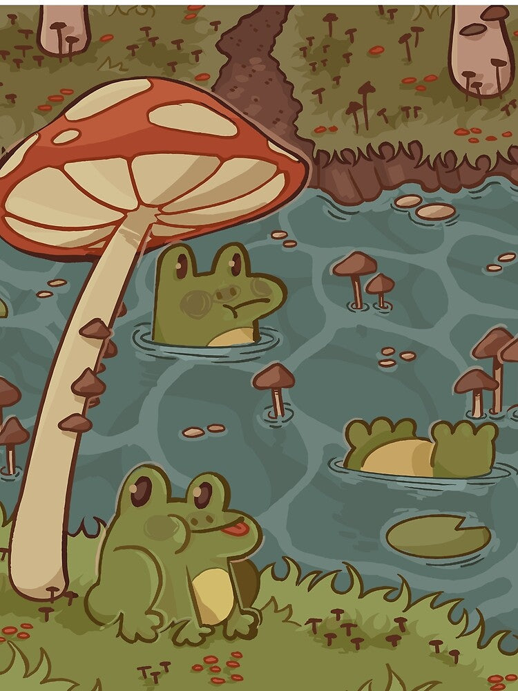 A Day In Frog Swamp by Leaf-Whimzy