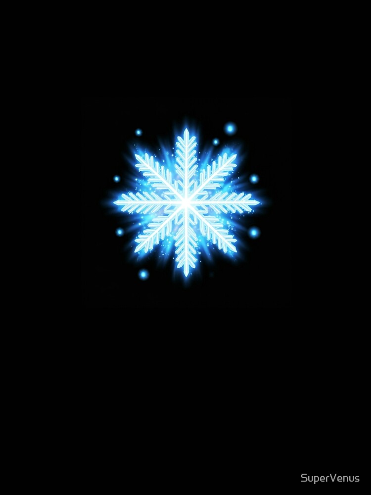 Energy Snowflake - Christmas 2024 Holiday by SuperVenus