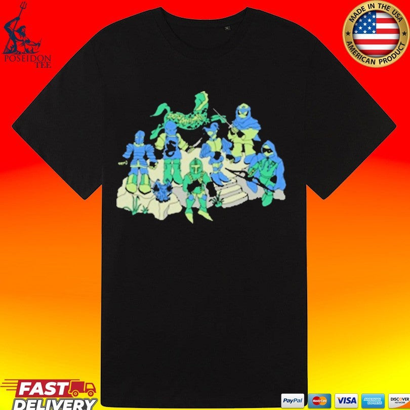 Guster Blue Knight T-shirt