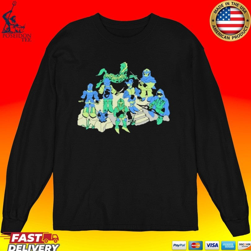 Guster Blue Knight T-shirt