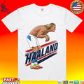 Haaland Cartoon Soccer T-shirt