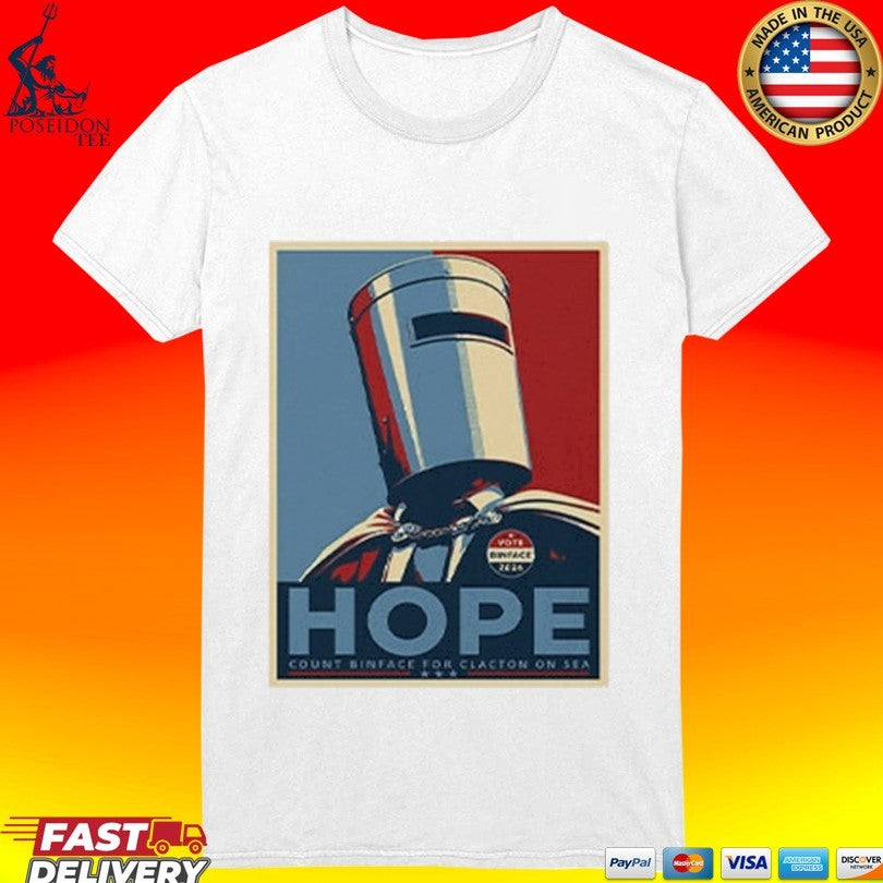 Hope For Clacton Count Binface T-shirt