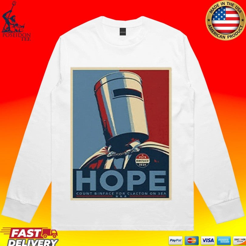 Hope For Clacton Count Binface T-shirt