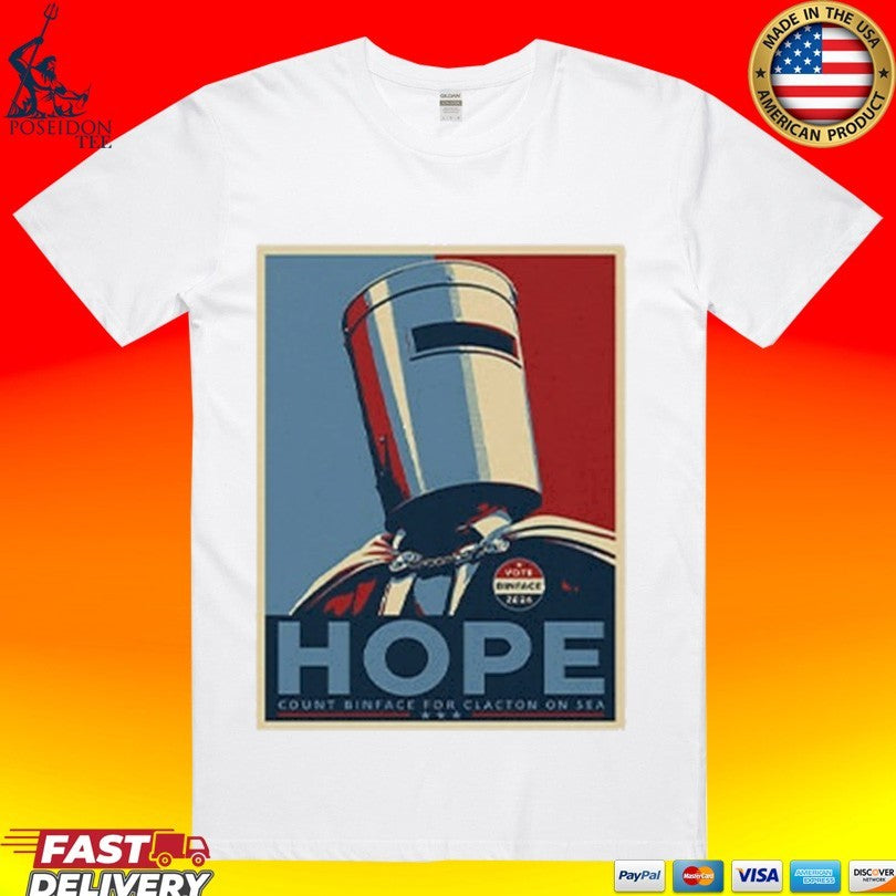 Hope For Clacton Count Binface T-shirt