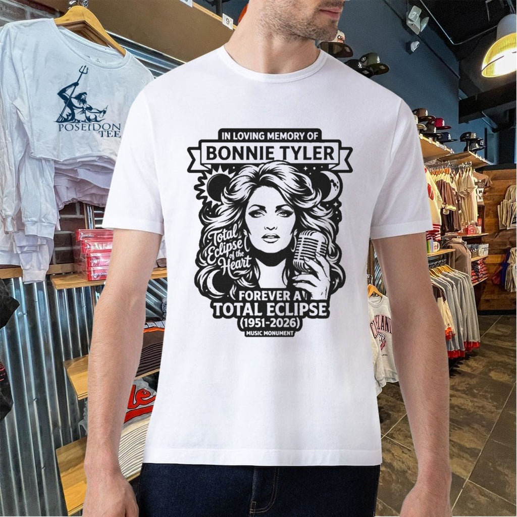 In Loving Of Bonnie Tyler Total Eclipse Of The Heart Dies At Age 75 T-shirt