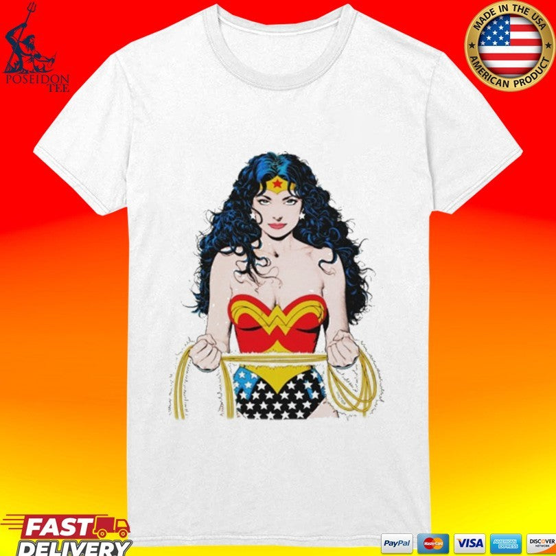 Increase The Peace Premium Garment-dyed Wonder Woman T-shirt