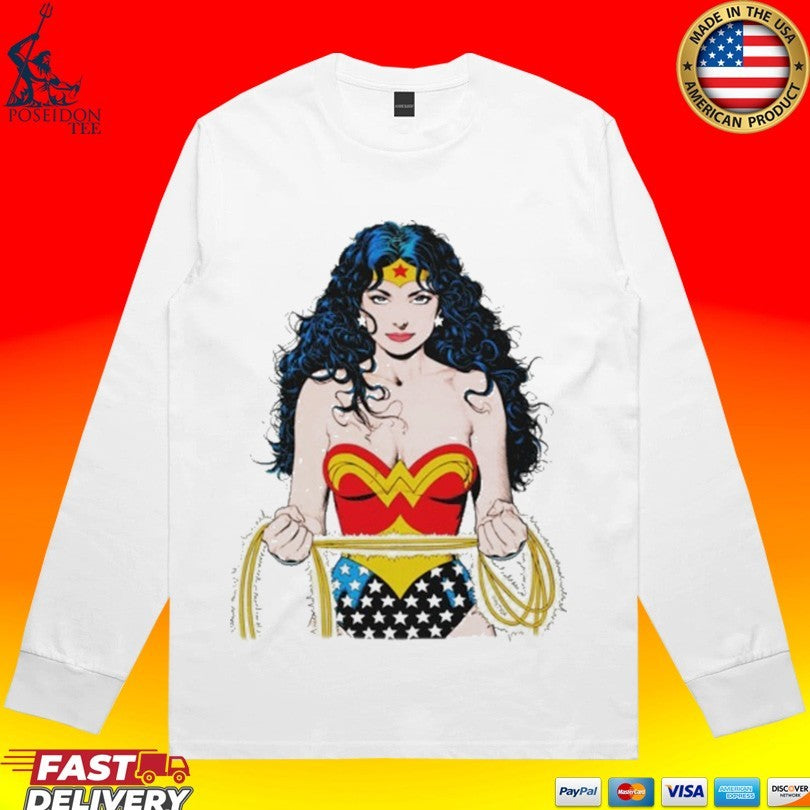 Increase The Peace Premium Garment-dyed Wonder Woman T-shirt