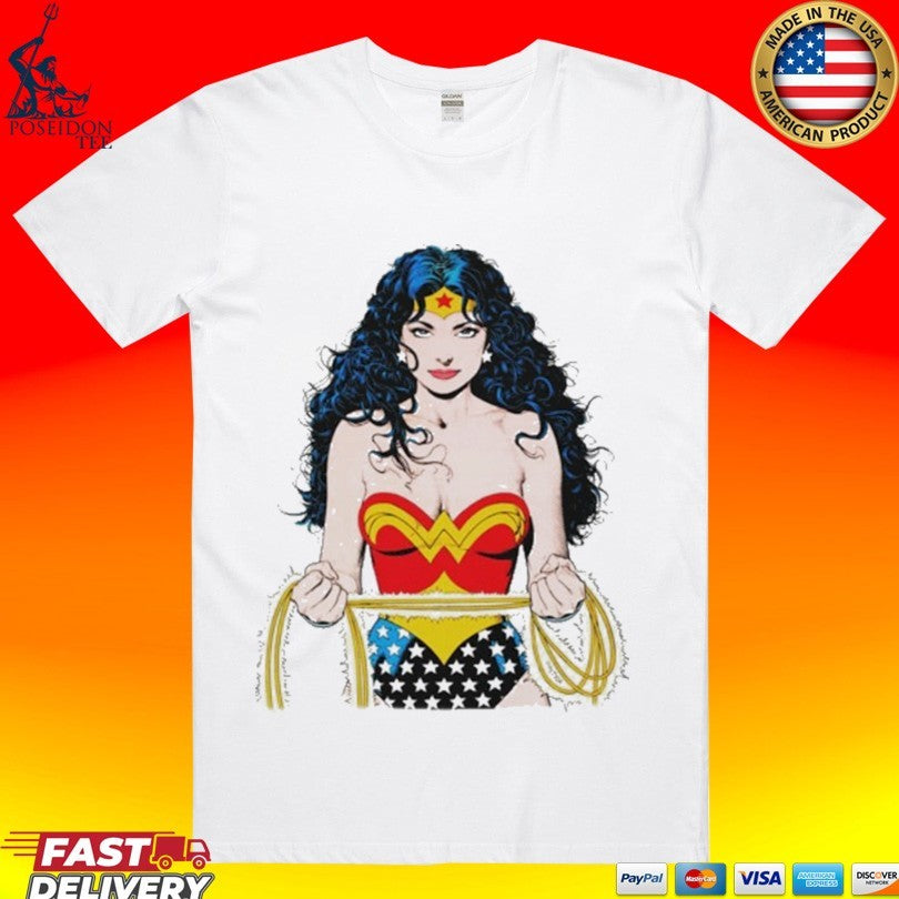 Increase The Peace Premium Garment-dyed Wonder Woman T-shirt
