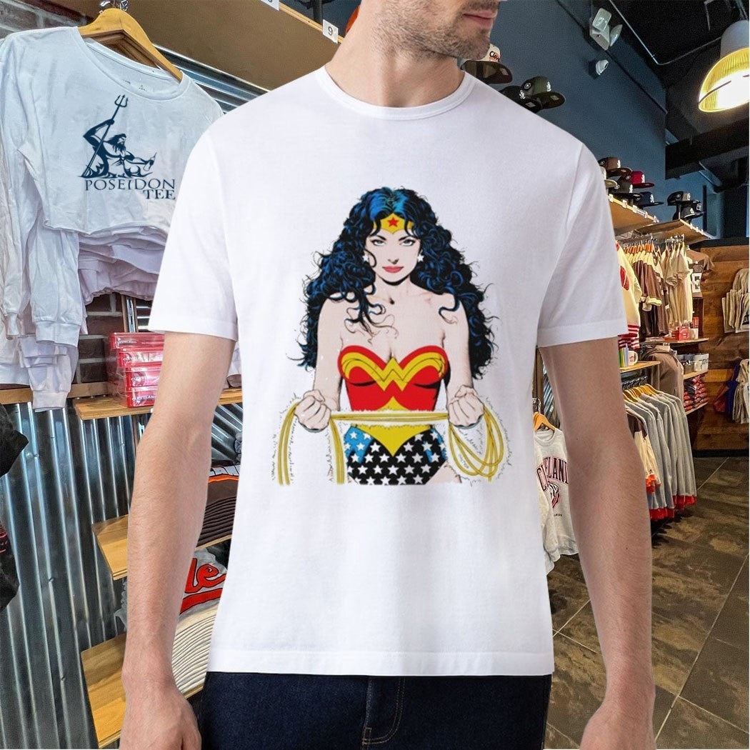 Increase The Peace Premium Garment-dyed Wonder Woman T-shirt