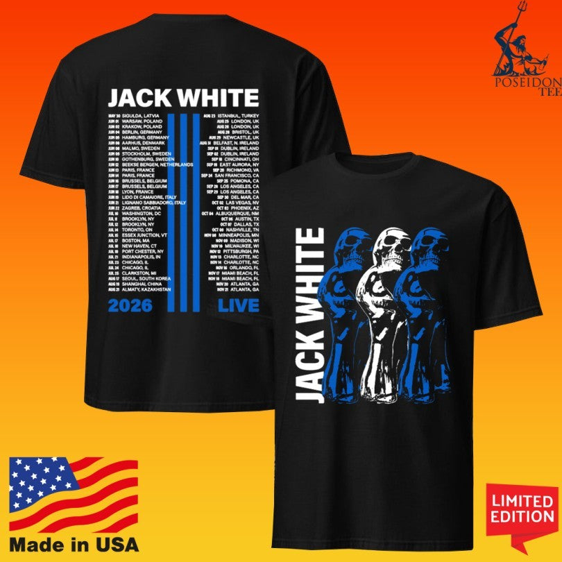 Jack White Frozen Charlotte Tour 2026 Live T-shirt