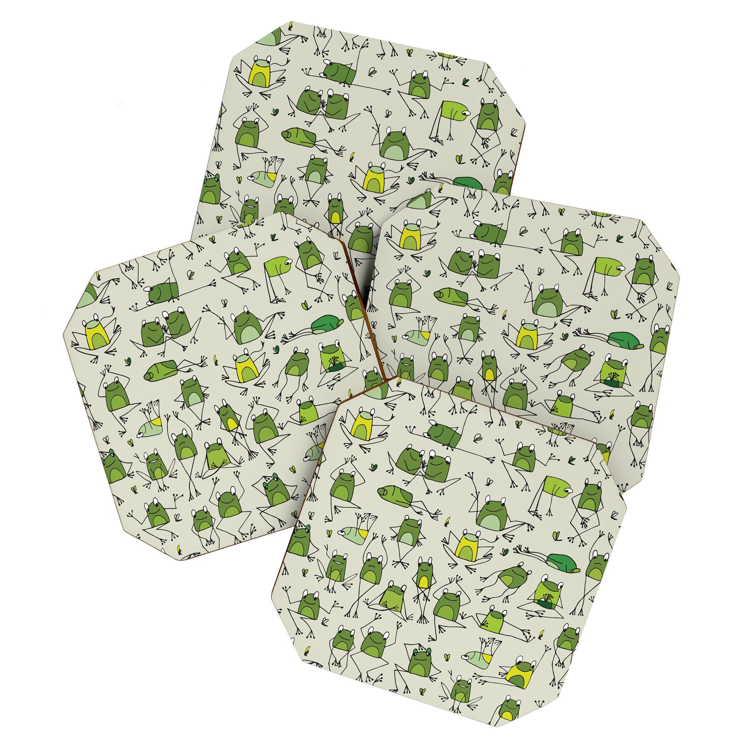 Funny Frogs Coaster Gallery Image 1