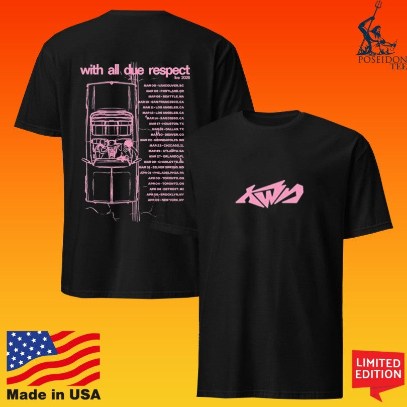 Kwn With All Due Respect Tour T-shirt