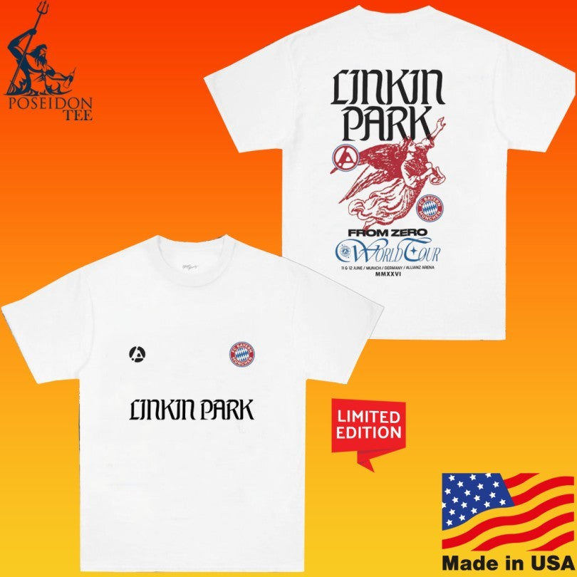 Linkin Park Lp X Fc Bayern München From Zero World Tour T-shirt