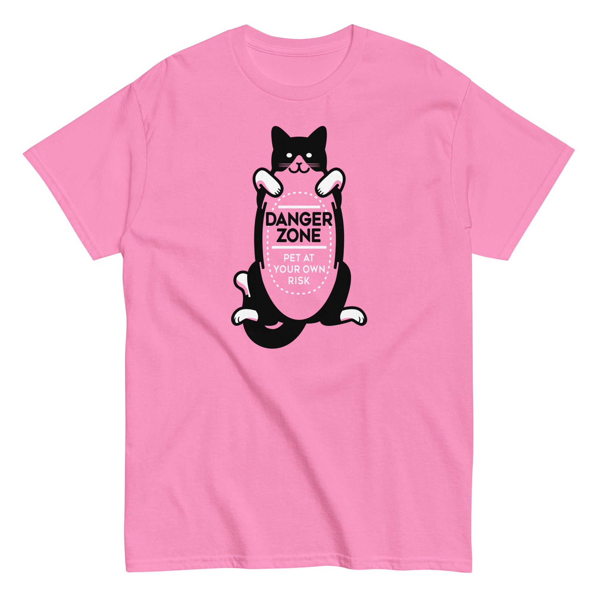 Cat Danger Zone Men's Classic Tee