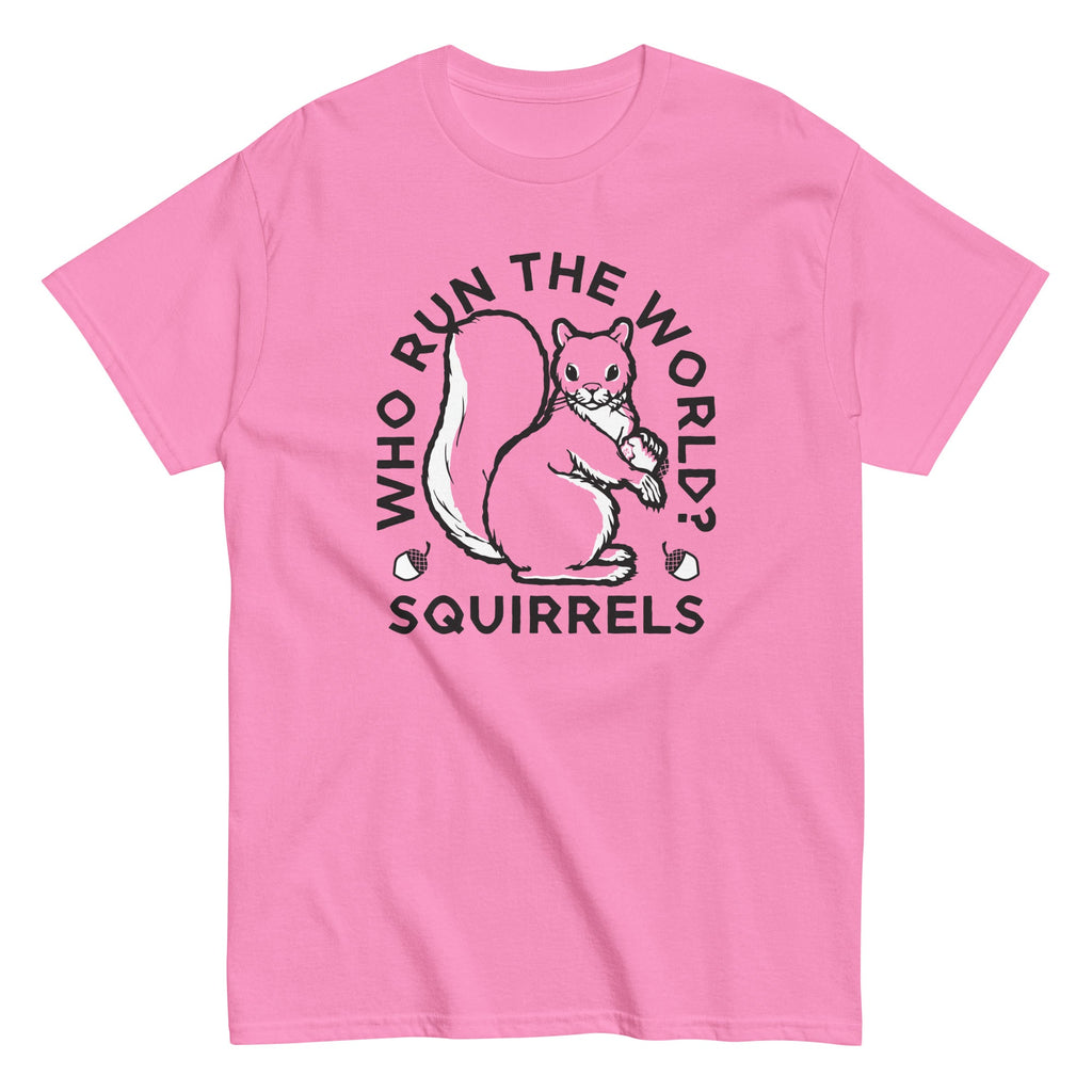 Who Run The World? Squirrels Men's Classic Tee