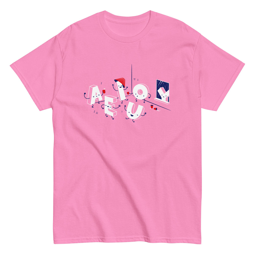 Vowel Party Time Men's Classic Tee