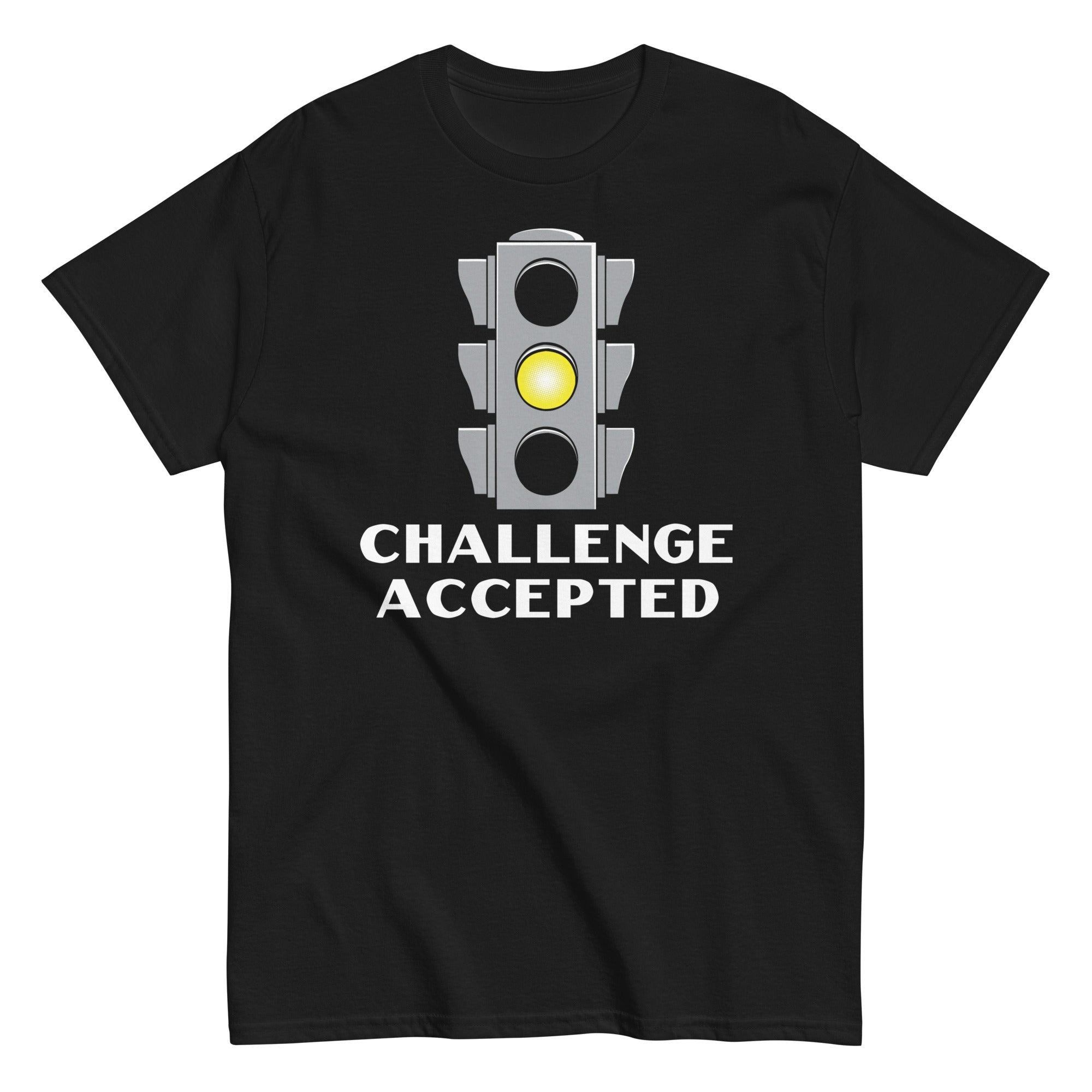 Challenge Accepted Stoplight Men's Classic Tee