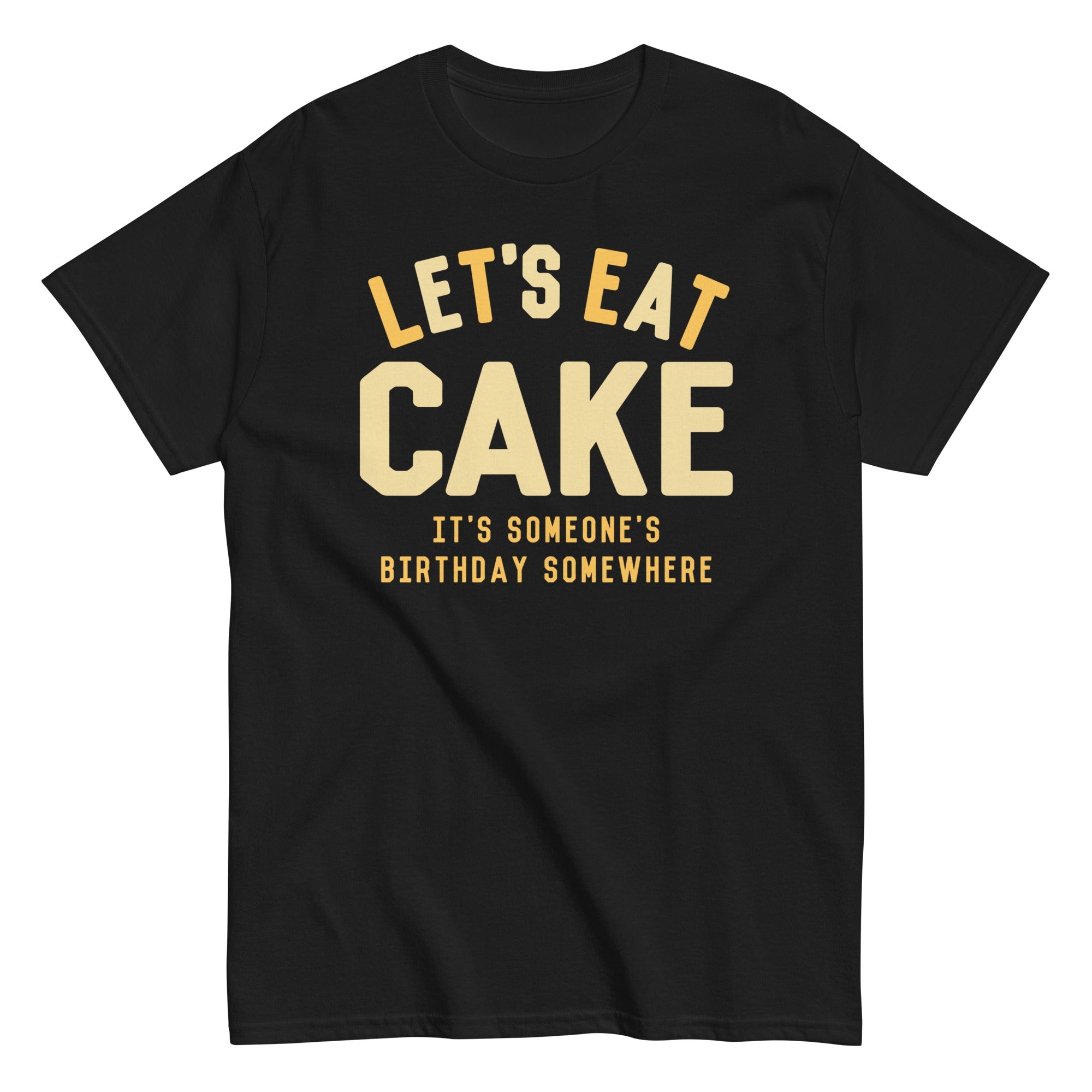 Let's Eat Cake Men's Classic Tee