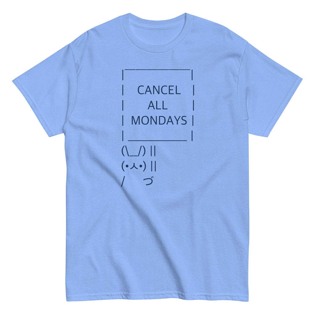 Cancel All Mondays Bunny Men's Classic Tee