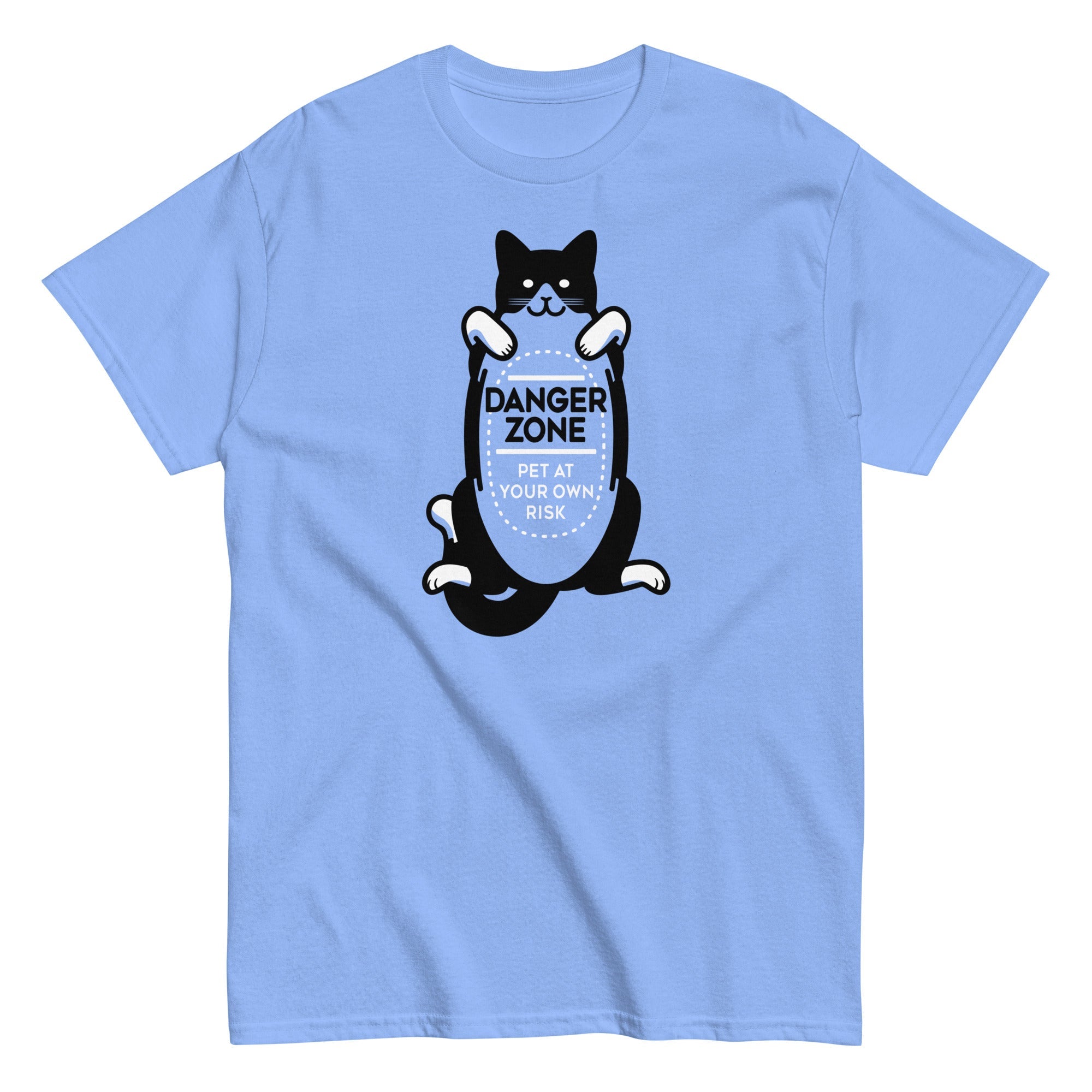 Cat Danger Zone Men's Classic Tee