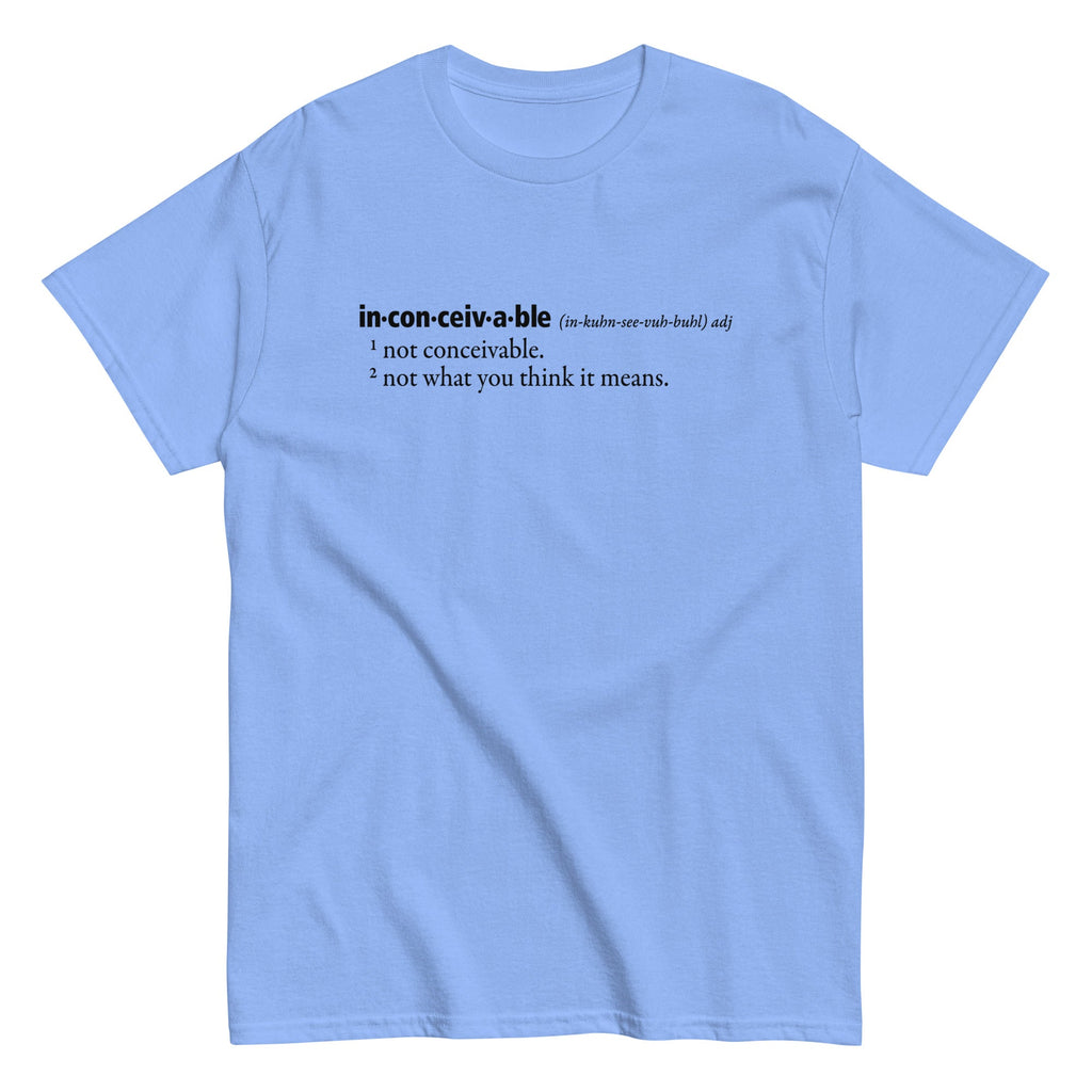 Inconceivable Definition Men's Classic Tee
