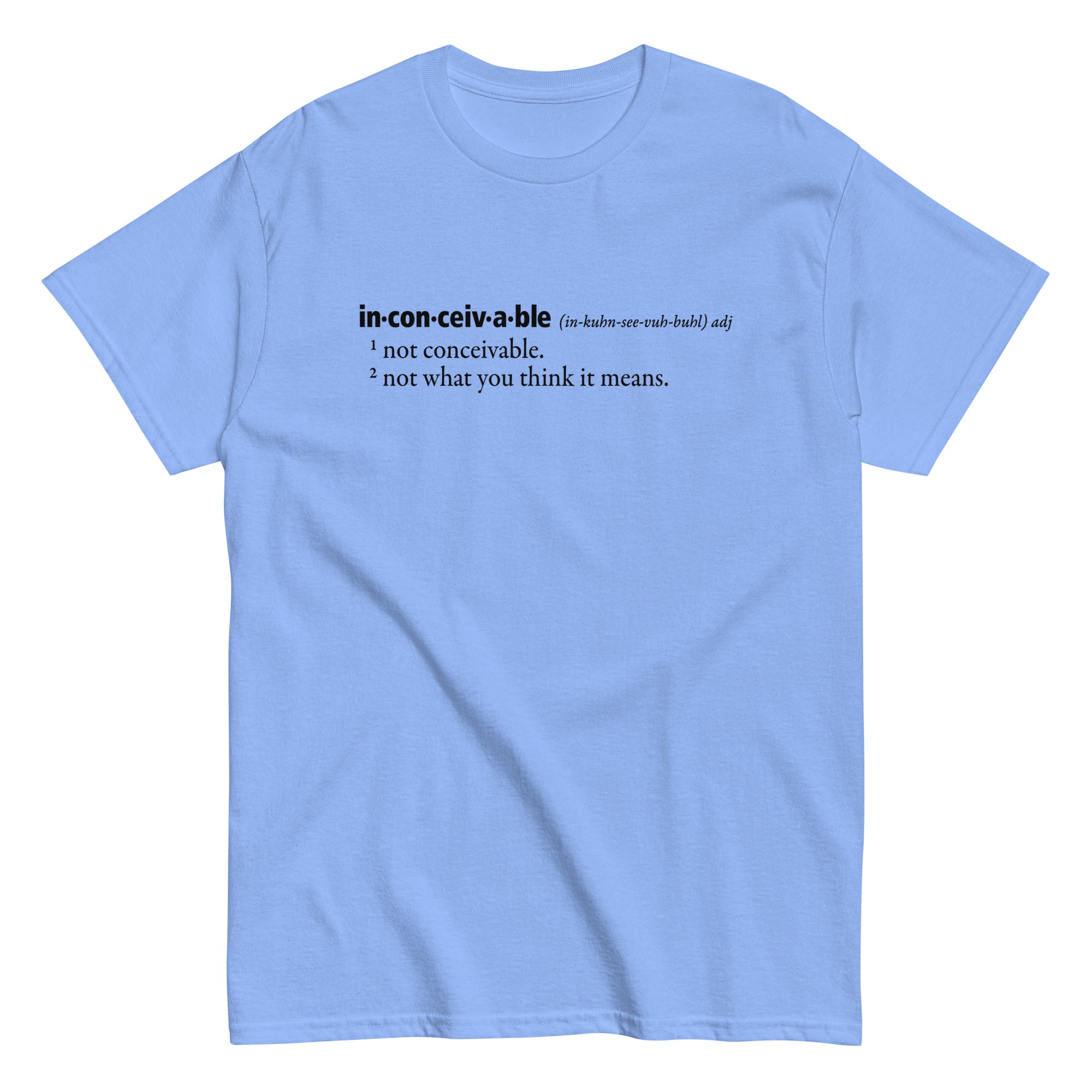 Inconceivable Definition Men's Classic Tee