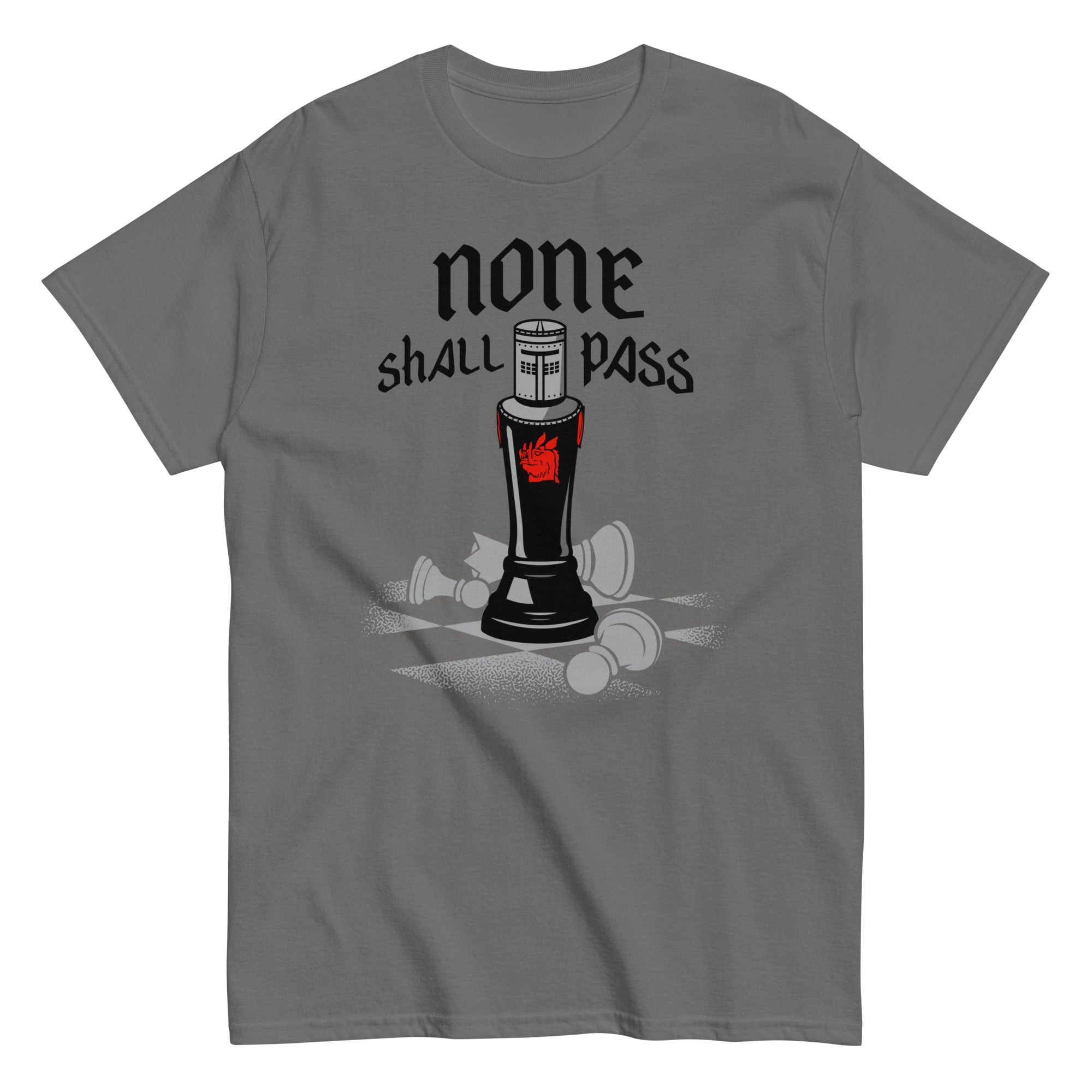 None Shall Pass Black Knight Men's Classic Tee