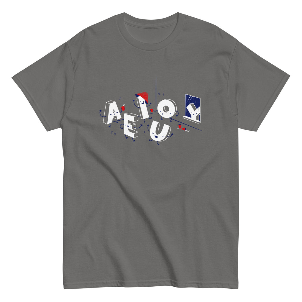 Vowel Party Time Men's Classic Tee