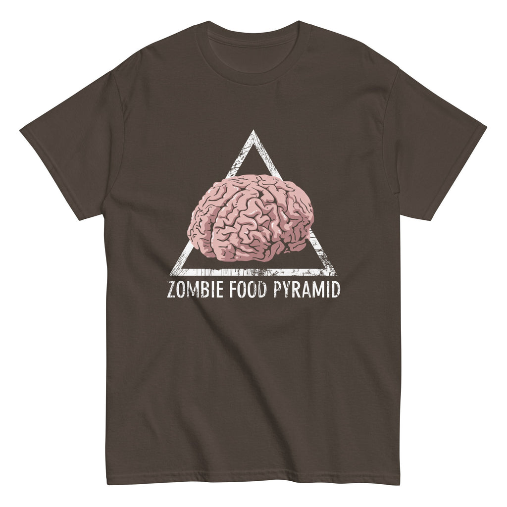 Zombie Food Pyramid Men's Classic Tee