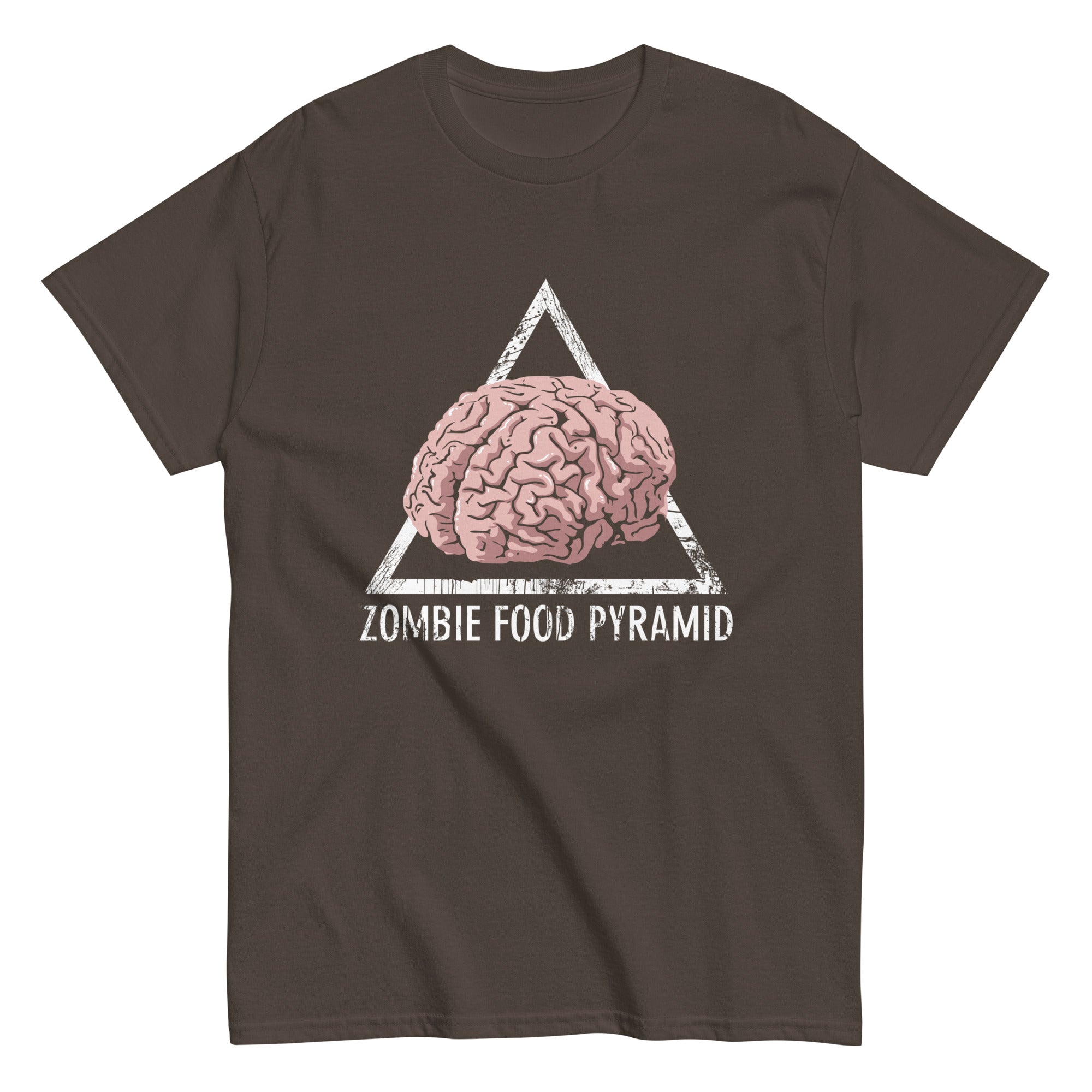 Zombie Food Pyramid Men's Classic Tee