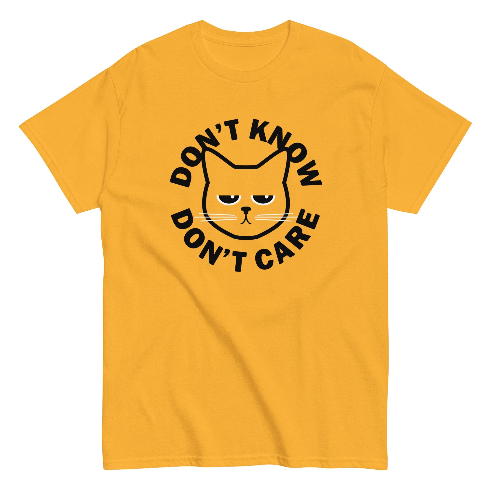 Don't Know Don't Care Men's Classic Tee