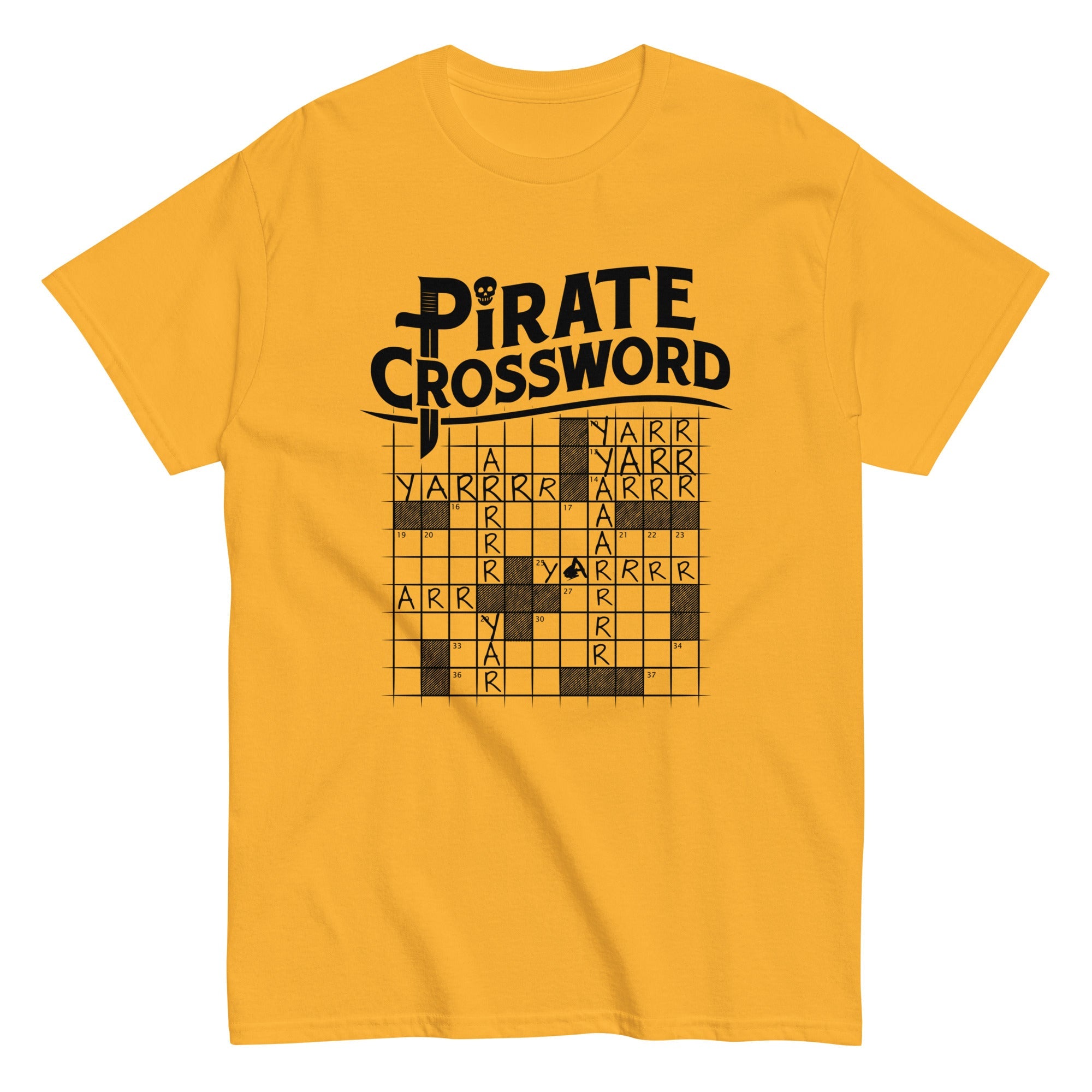 Pirate Crossword Men's Classic Tee