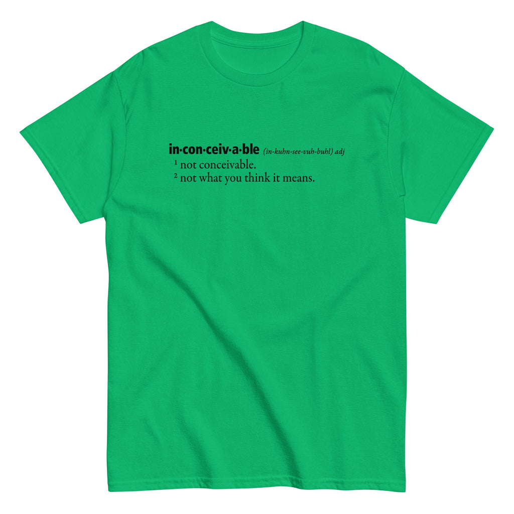 Inconceivable Definition Men's Classic Tee